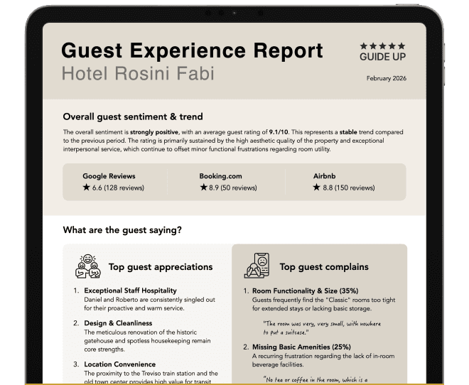 AI Guest Experience Insights